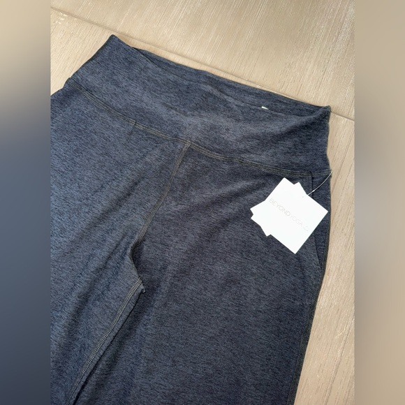 Beyond Yoga Charcoal Wide-Leg Pants - Picture 10 of 12